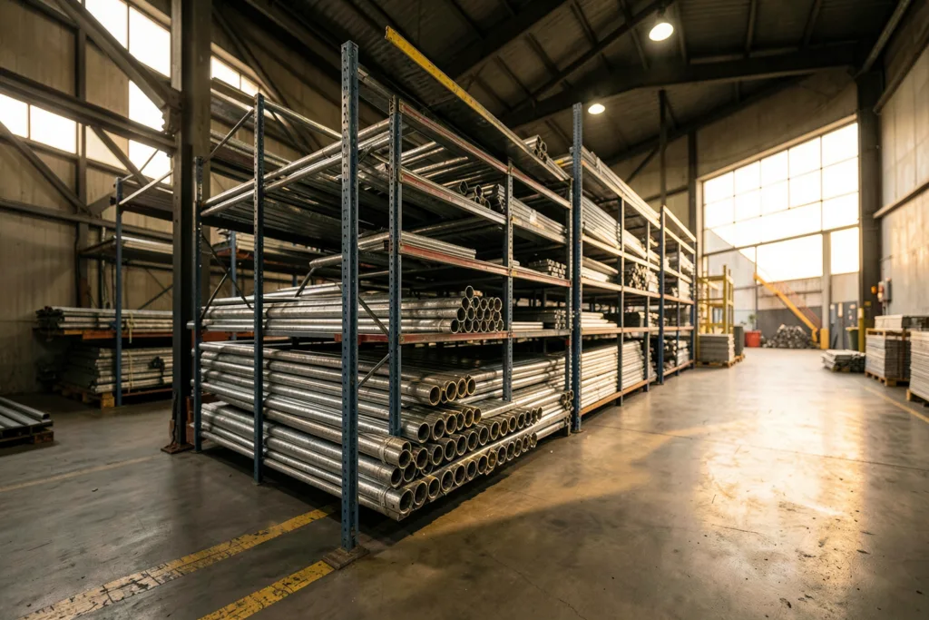 Illustration : Les avantages du rayonnage industriel pour les grandes surfaces