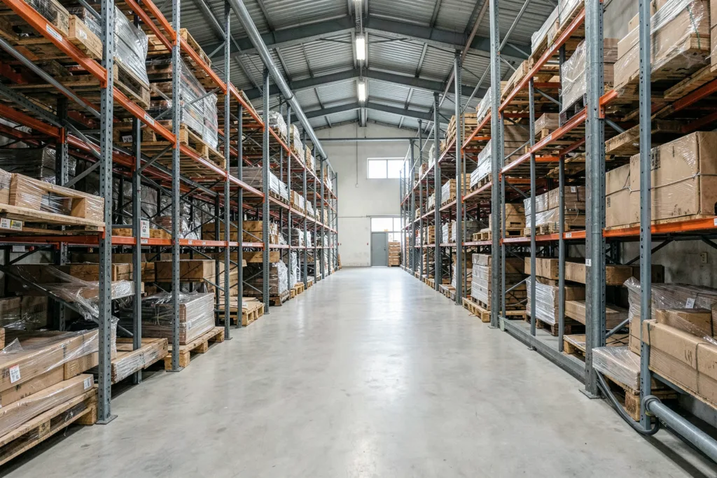 Illustration : Installation de Palletier pour Grandes Surfaces en Bourgogne