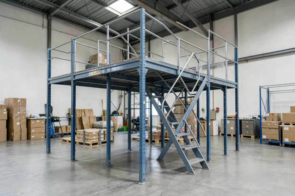 Illustration : Installation de Rayonnage Industriel pour Grandes Surfaces à Toulouse