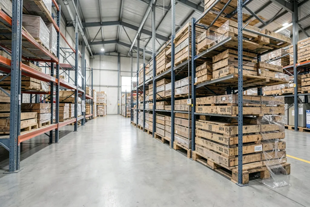 Illustration : Rayonnage à palettes Rhône-Alpes : Optimisez votre stockage en grandes surfaces