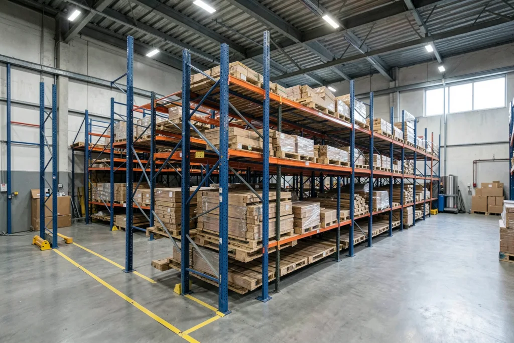 Illustration : Rayonnage cantilever Lorraine : Solutions de stockage pour le secteur logistique