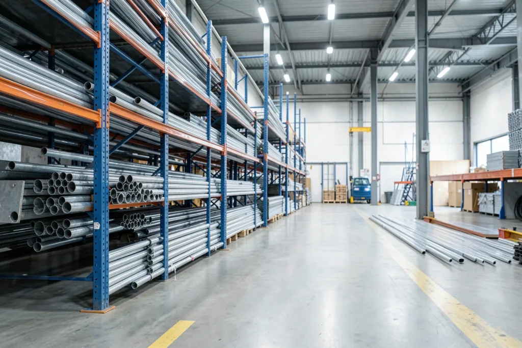 Illustration : Rayonnage cantilever Lorraine : Solutions de stockage optimisées pour le secteur logistique