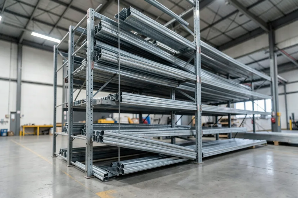 Illustration : Rayonnage cantilever Lorraine : Solution de stockage optimale pour vos entrepôts