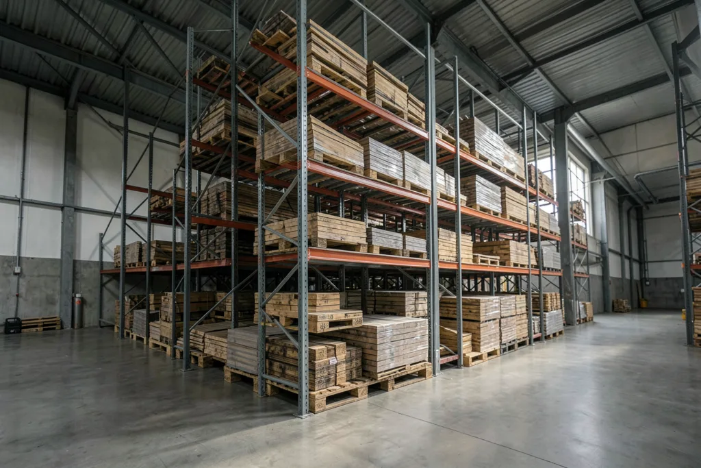 Illustration : Rayonnage industriel Bretagne : Solutions de stockage optimisées pour vos entrepôts