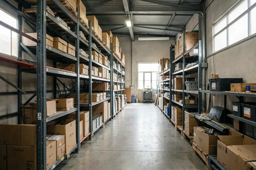 Illustration : Rayonnage industriel charges lourdes : Optimisez votre stockage en France