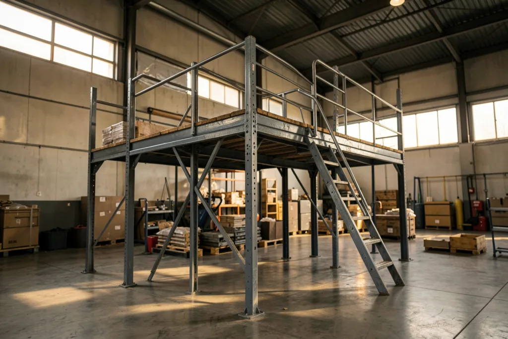 Illustration : Rayonnage Industriel pour Entreprise en Franche-Comté