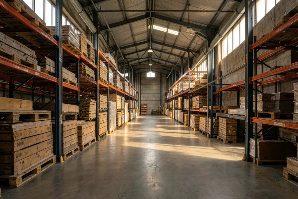 Illustration : Rayonnage Industriel Lille : Optimisez Votre Stockage avec AML