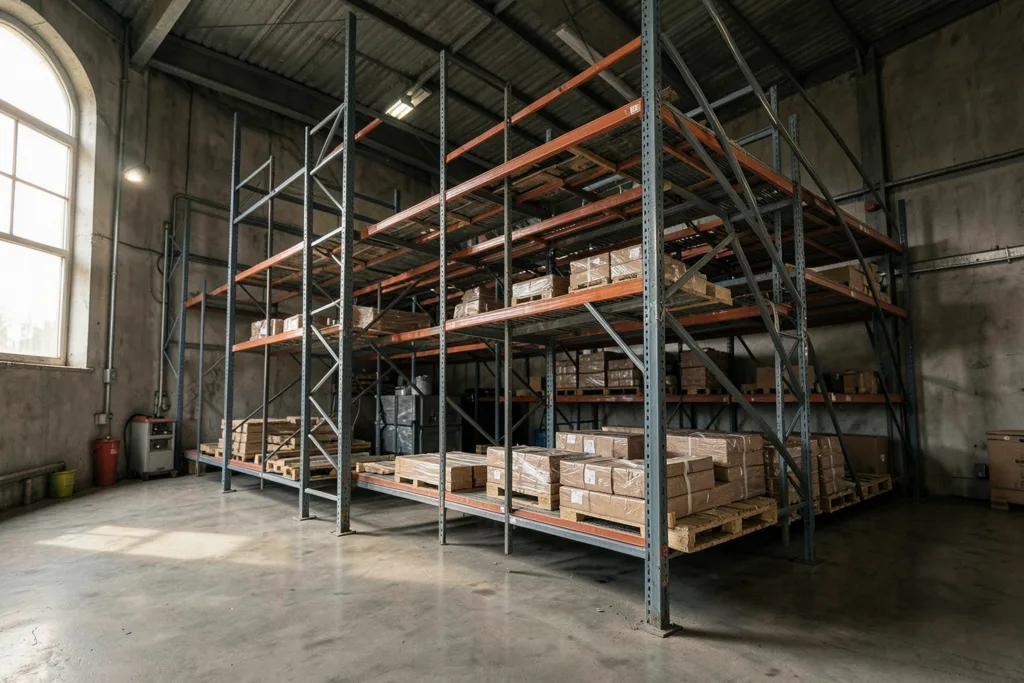Illustration : Rayonnage Industriel à Lyon : Solution de Stockage Optimisée pour Vos Entrepôts