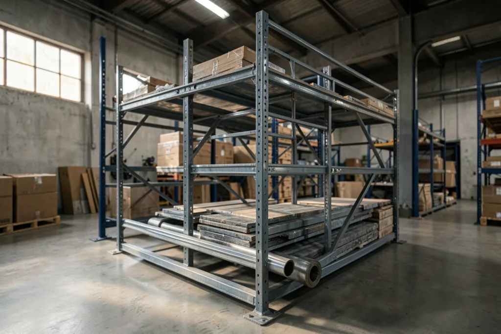 Illustration : Rayonnàge Industriel Lyon : Optimisez Votre Stockage avec AML