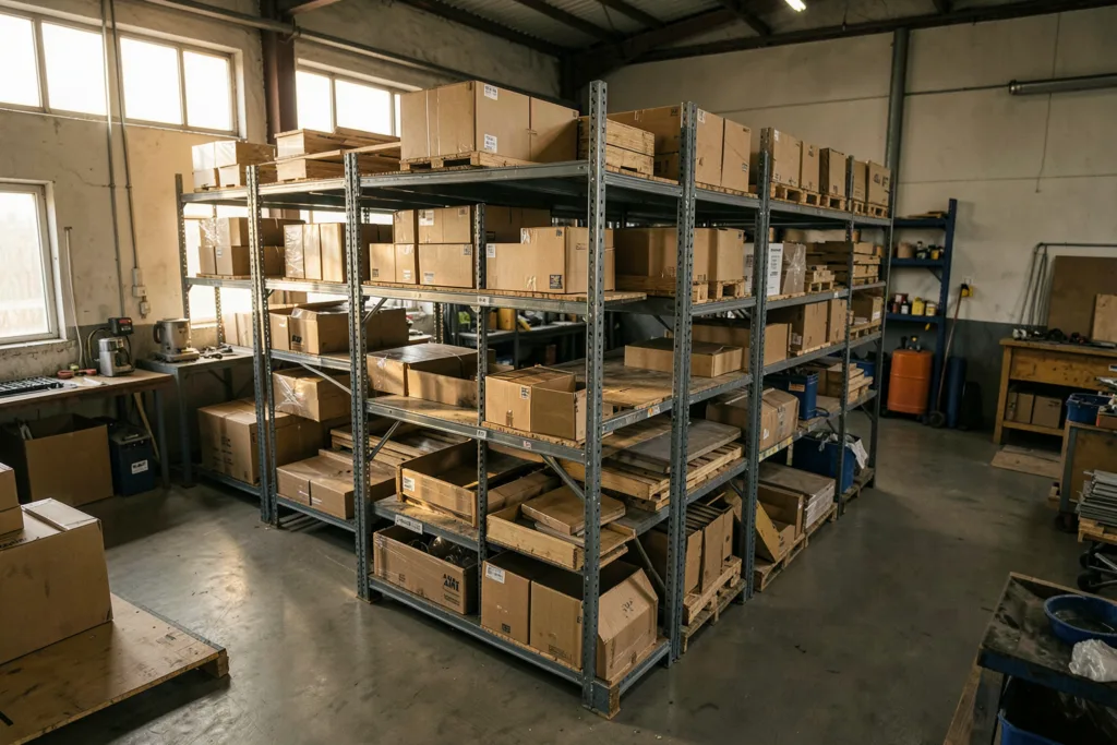 Illustration : Rayonnage Industriel à Lyon : Optimisez Votre Stockage avec AML