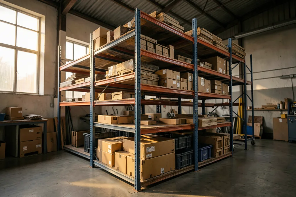 Illustration : Rayonnage industriel Marseille : Optimisez votre espace de stockage