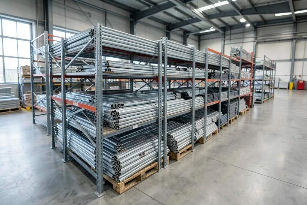 Illustration : Rayonnage industriel Occitanie – Solutions de stockage optimisées pour vos entrepôts