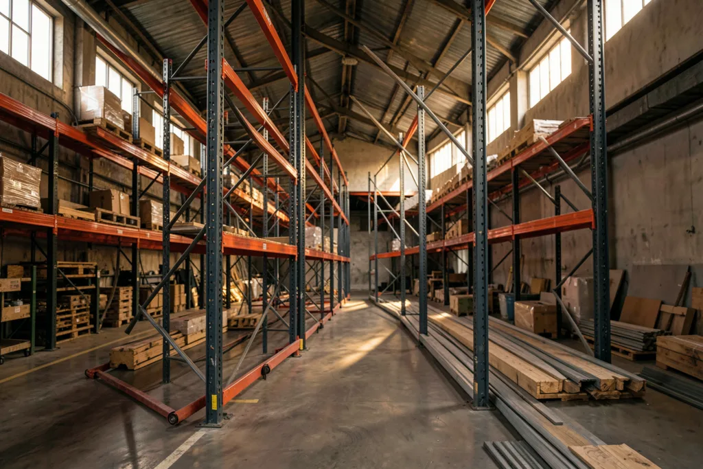 Illustration : Rayonnage Industriel : Optimisation de l'Espace de Stockage
