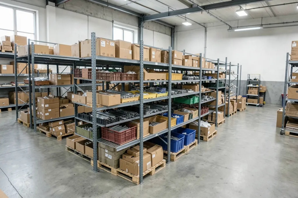 Illustration : Rayonnage mi-lourd Bourgogne : Optimisez votre stockage avec AML
