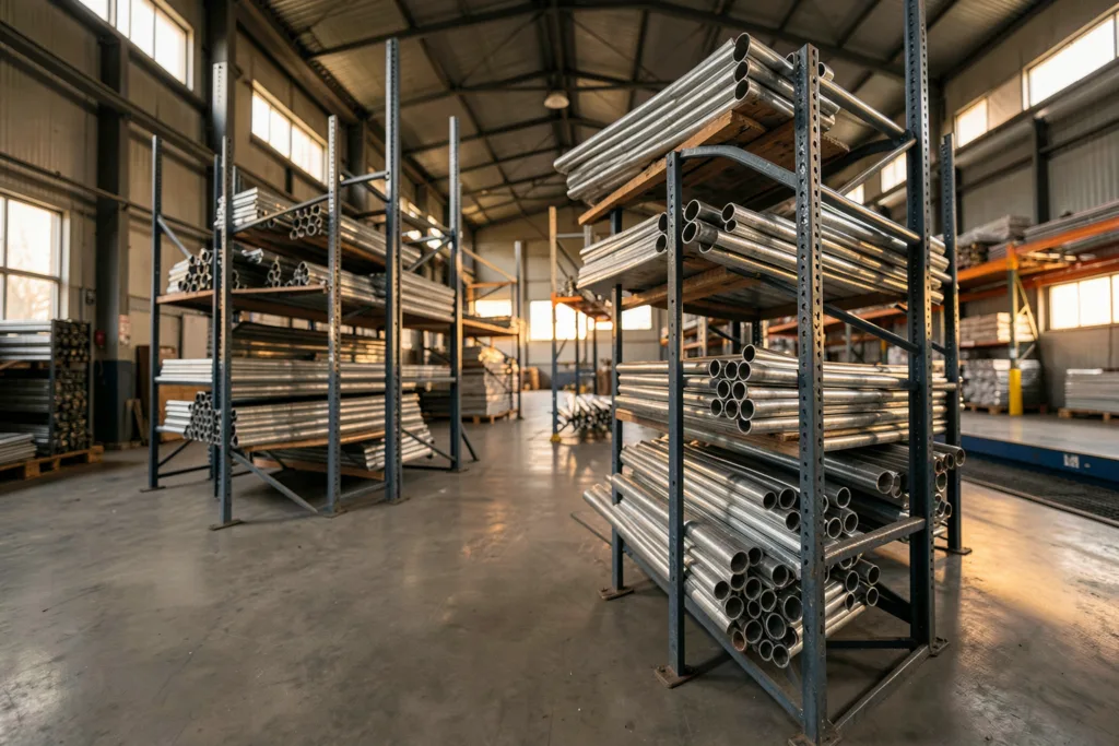 Illustration : Quels sont les avantages d’un rayonnage industriel ?