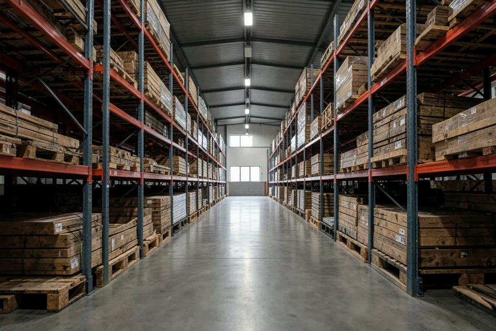 Illustration : Guide des solutions de stockage pour les entrepôts de la Bretagne