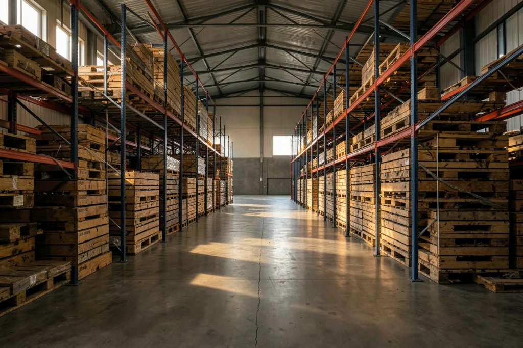 Illustration : Installation de Palletier à Lyon : Solution de Stockage Optimisée pour Grandes Surfaces