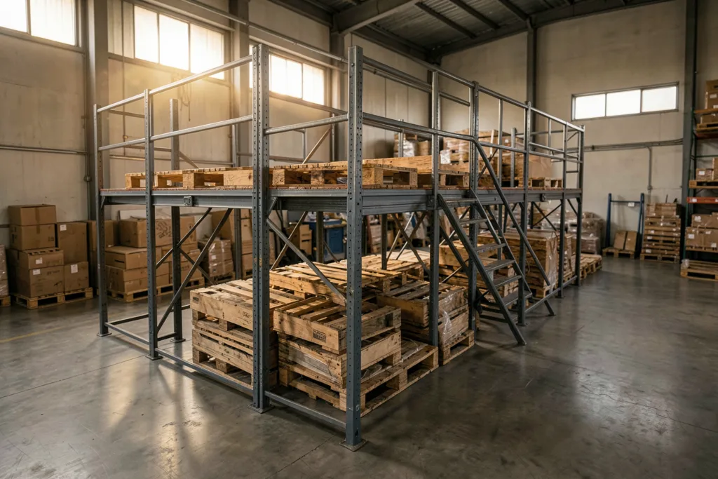 Illustration : Installation de Palletier pour Grandes Surfaces à Marseille
