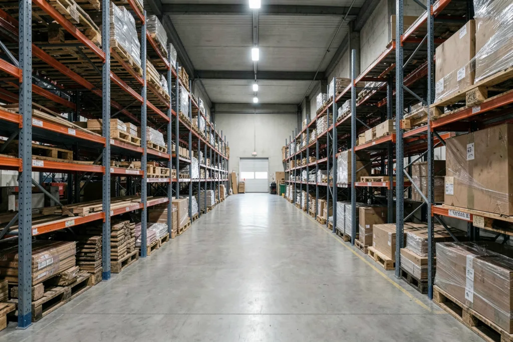 Illustration : Installation de Palletier Marseille : Solutions de Stockage Adaptées pour Grandes Surfaces