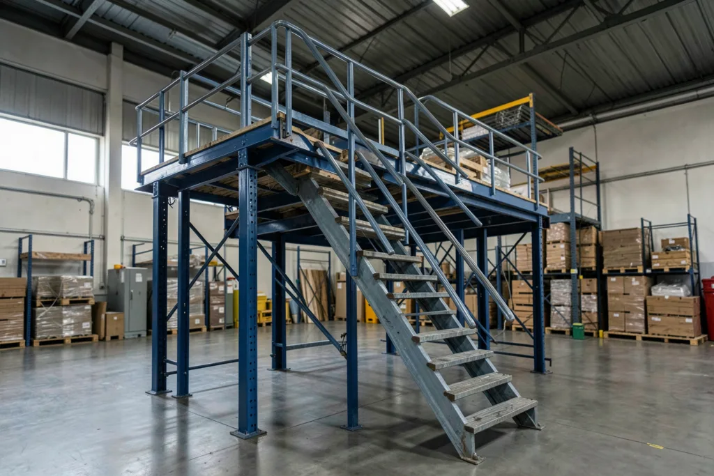 Illustration : Installation de Palletier pour Grandes Surfaces en Rhône-Alpes