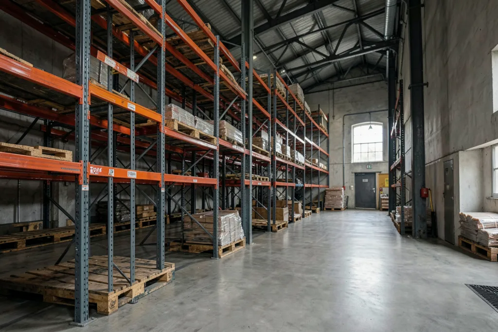 Illustration : Installation de Palletier pour Grandes Surfaces à Toulouse
