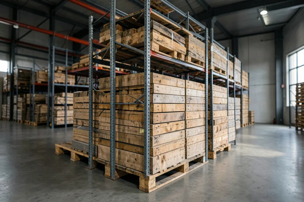 Illustration : Optimisation de l'Espace de Stockage pour Grandes Surfaces à Lille