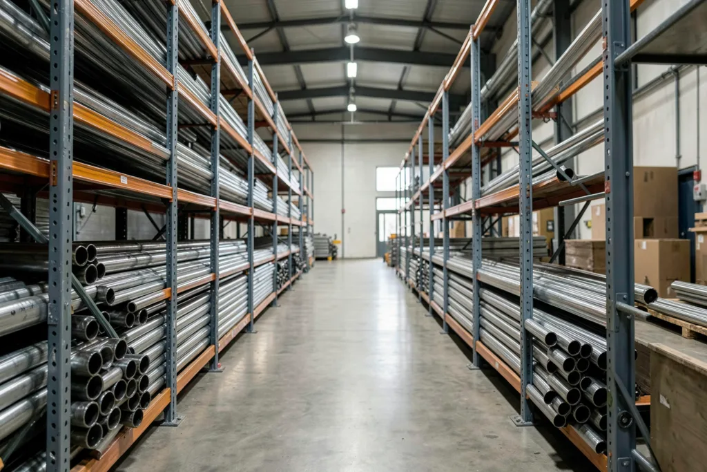 Illustration : Optimiser votre espace de stockage avec un rayonnage industriel