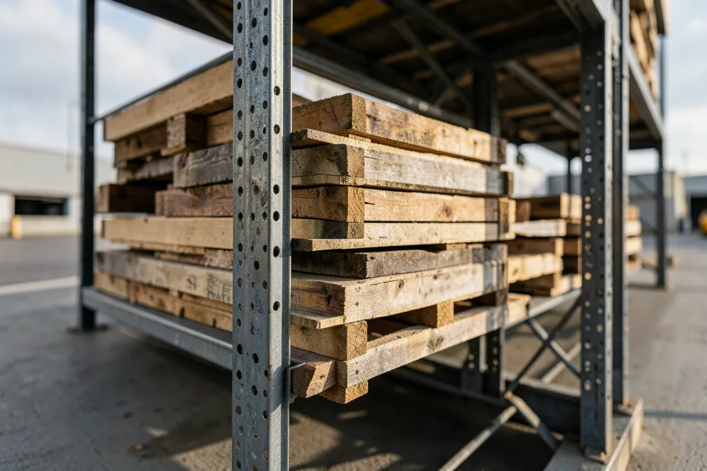 Illustration : Rayonnage à palettes Bretagne : Solutions de stockage optimisées pour vos entrepôts