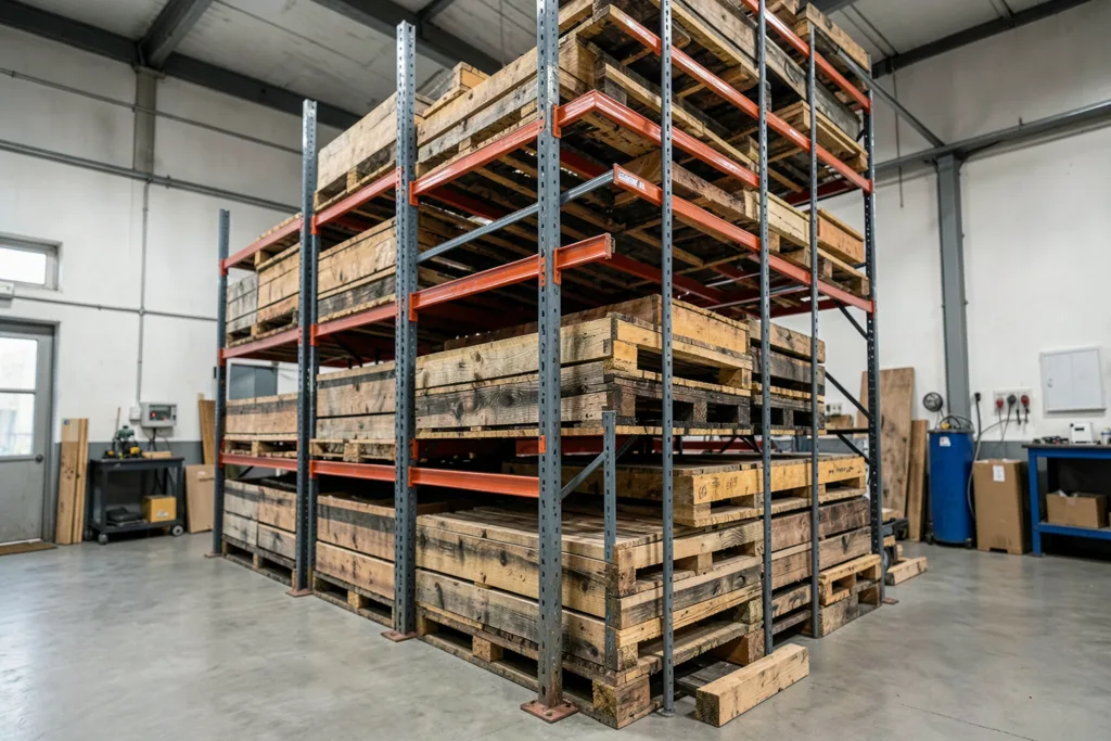 Illustration : Rayonnage à palettes Marseille : Solution de stockage optimisée pour entrepôts