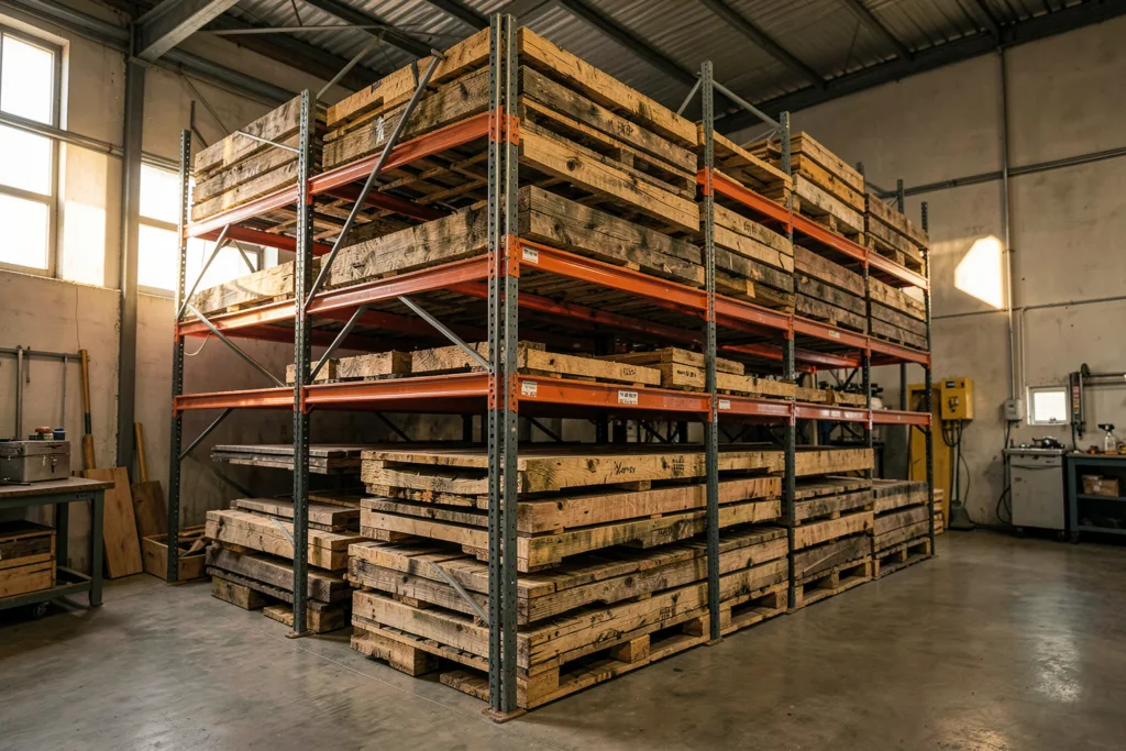 Illustration : Rayonnage à palettes Normandie : Solutions de stockage optimisées pour vos grandes surfaces