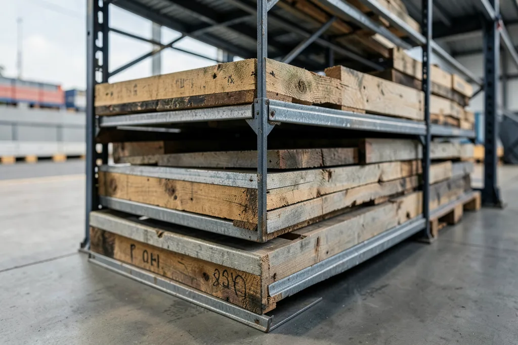 Illustration : Rayonnage à palettes Rennes : Solution de stockage optimisée pour entrepôts