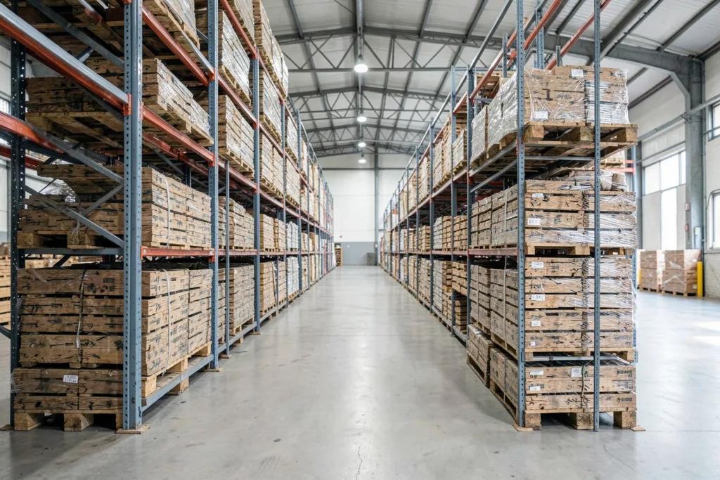 Illustration : Rayonnage à palettes Rhône-Alpes : Optimisez votre stockage en grandes surfaces