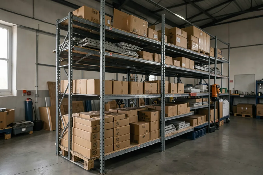 Illustration : Rayonnage industriel Alsace : Solution de stockage optimisée pour les grandes surfaces