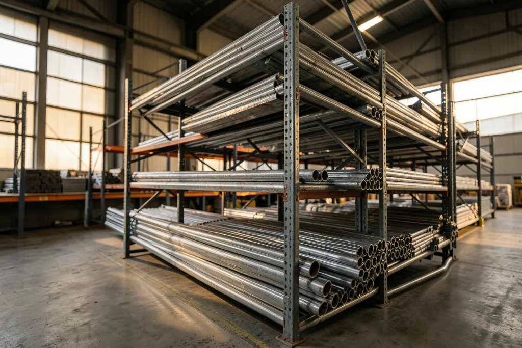 Illustration : Rayonnage Industriel Brest : Solution de Stockage Optimisée pour Vos Entrepôts