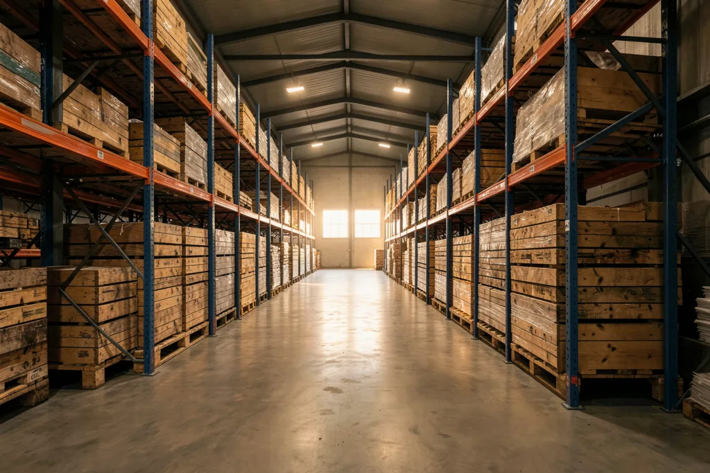 Illustration : Rayonnage industriel Bretagne : Optimisez votre espace de stockage