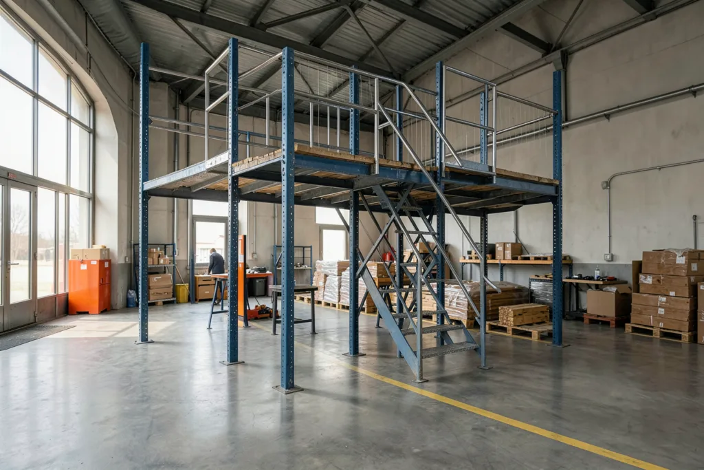 Illustration : Rayonnage industriel Franche-Comté : solutions adaptées aux entrepôts