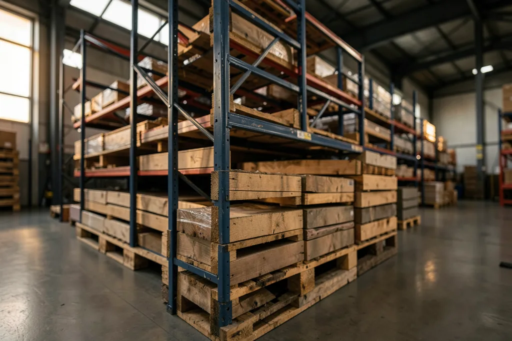 Illustration : Rayonnage Industriel pour Grandes Surfaces en Île-de-France