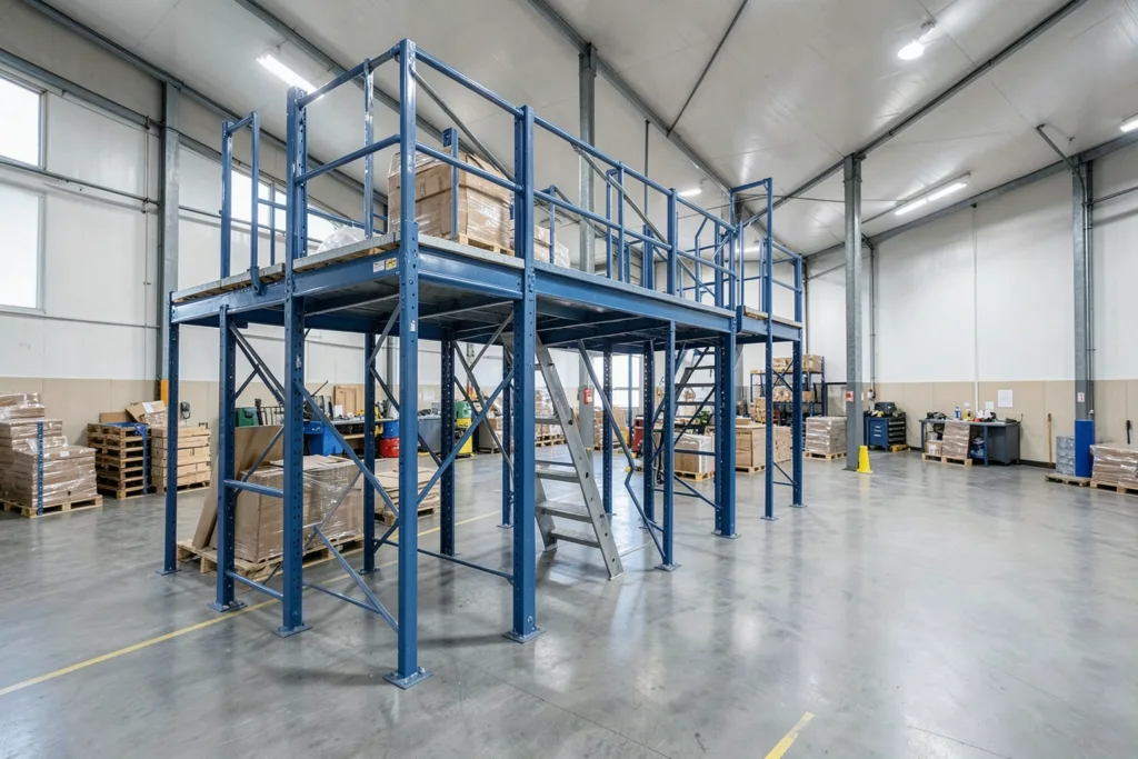 Illustration : Rayonnage Industriel Logistique Auvergne : Optimisez Votre Stockage
