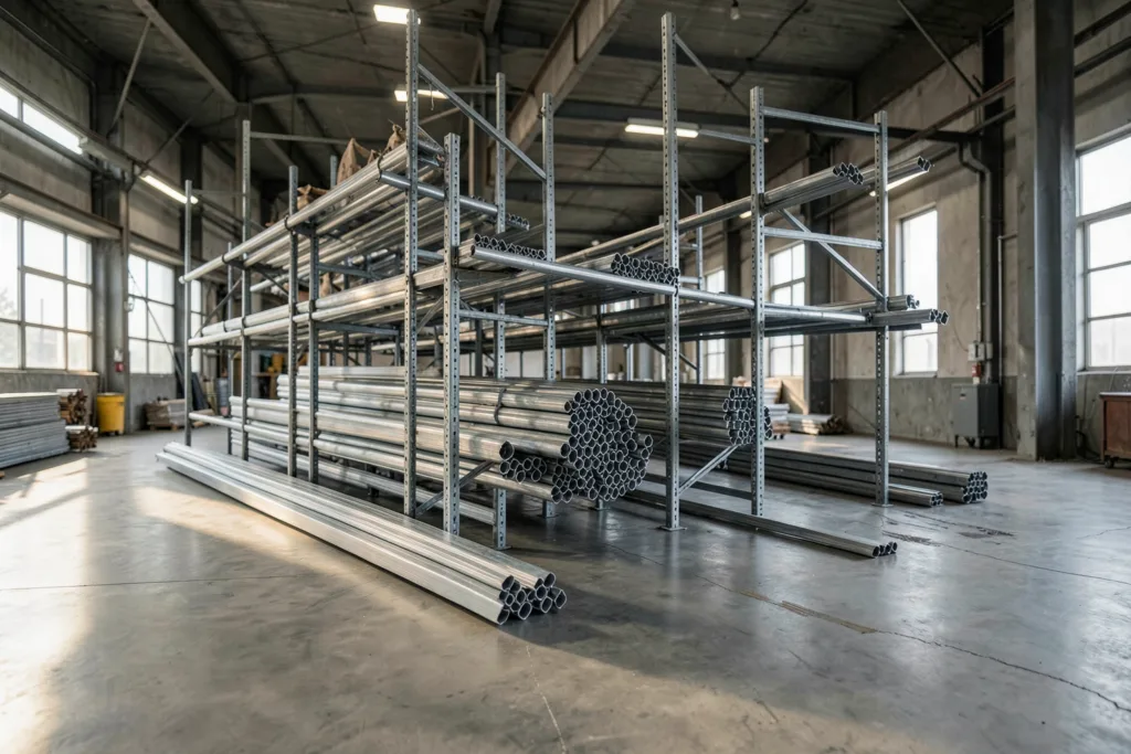 Illustration : Rayonnage Industriel Logistique Occitanie | AML France