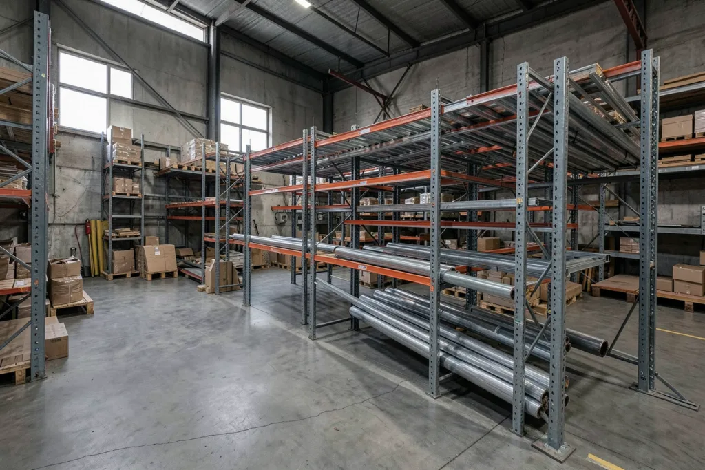 Illustration : Rayonnage Industriel Marseille : Solutions de Stockage Adaptées pour Vos Entrepôts