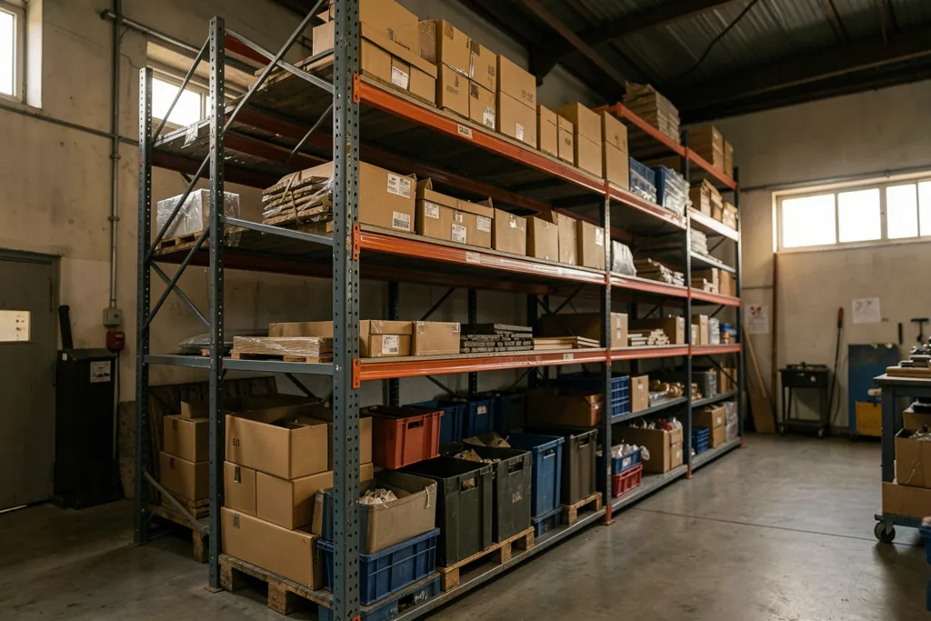 Illustration : Rayonnage industriel Marseille : Optimisez votre espace de stockage