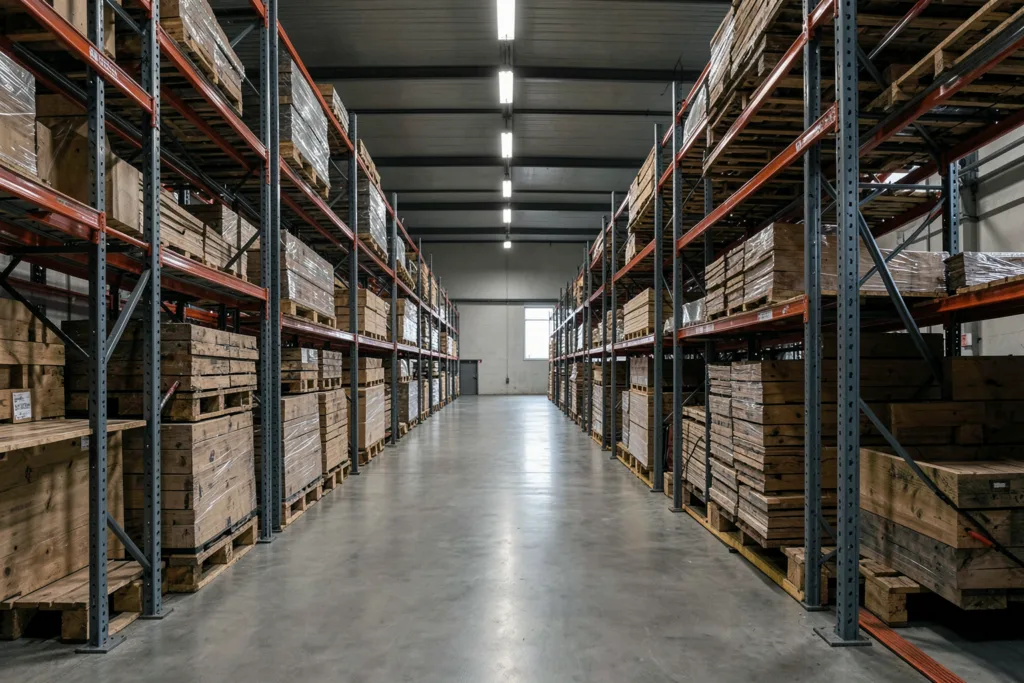 Illustration : Rayonnage Industriel Nantes : Solutions de Stockage Optimisées pour Entreprise de Logistique