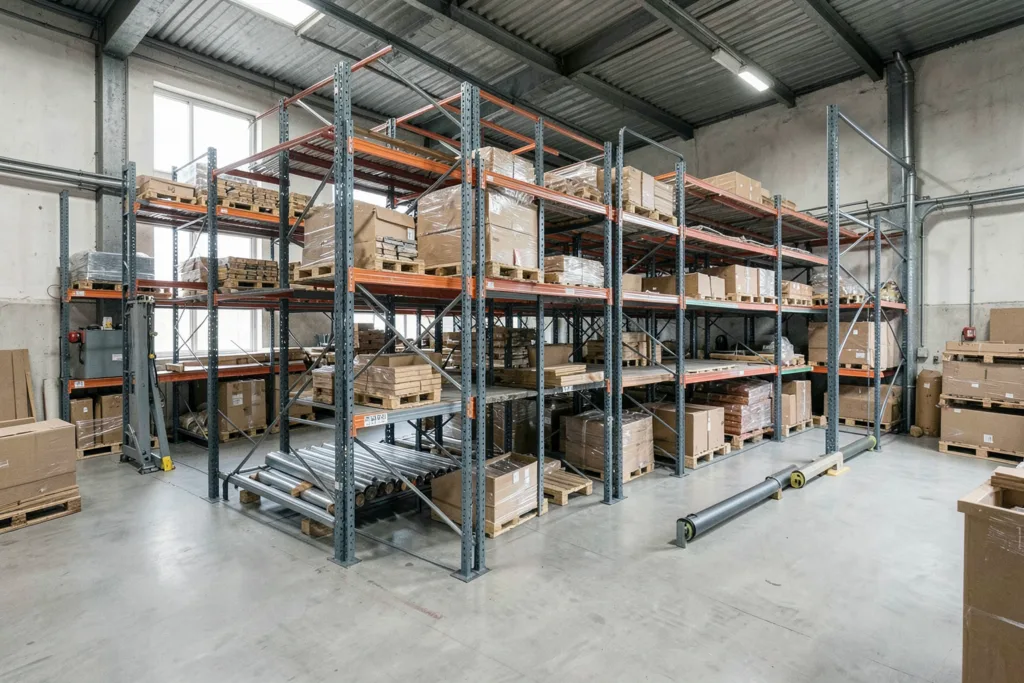 Illustration : Rayonnage industriel Occitanie : Solutions de stockage adaptées aux entrepôts
