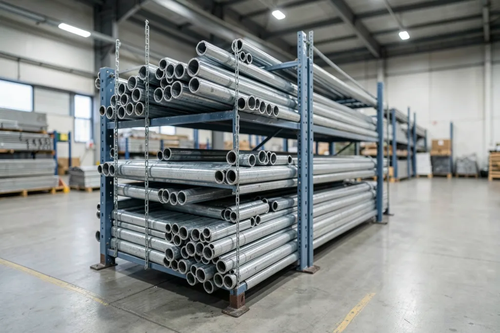 Illustration : Rayonnage Industriel Rhône-Alpes : Solutions de Stockage Robustes pour Vos Entrepôts
