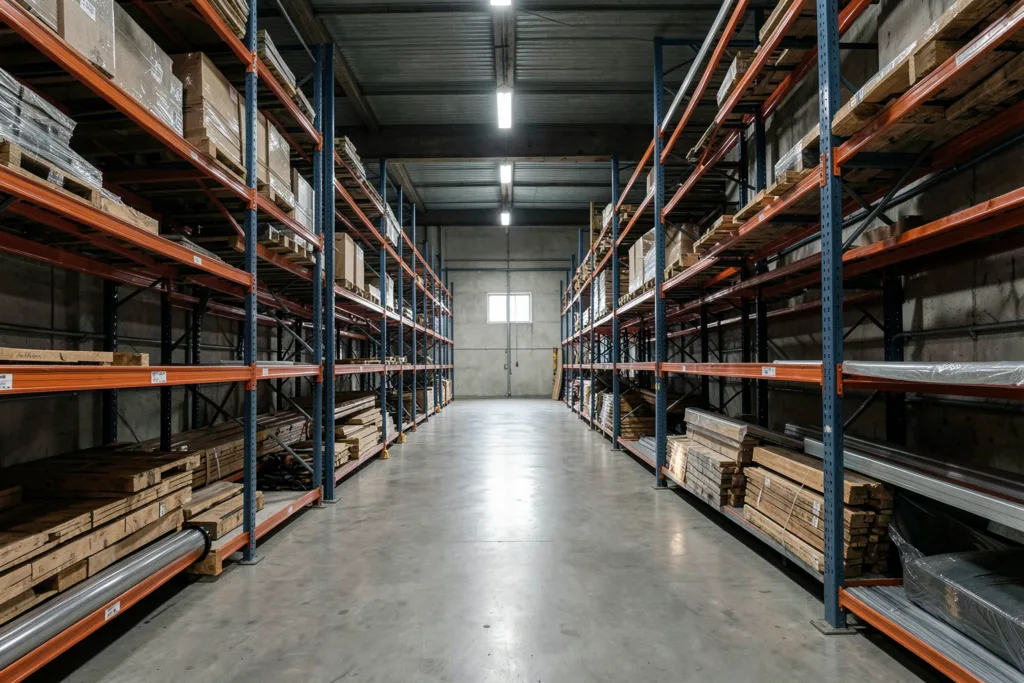 Illustration : Rayonnage Industriel Strasbourg : Solutions de Stockage pour Grandes Surfaces