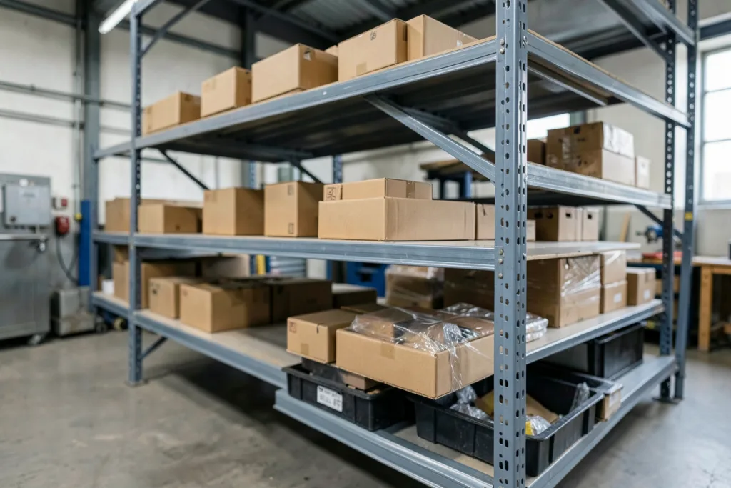 Illustration : Rayonnage industriel Strasbourg : Optimisez votre espace de stockage