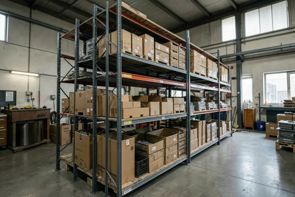 Illustration : Rayonnage Industriel Toulouse : Optimisez Votre Stockage avec AML