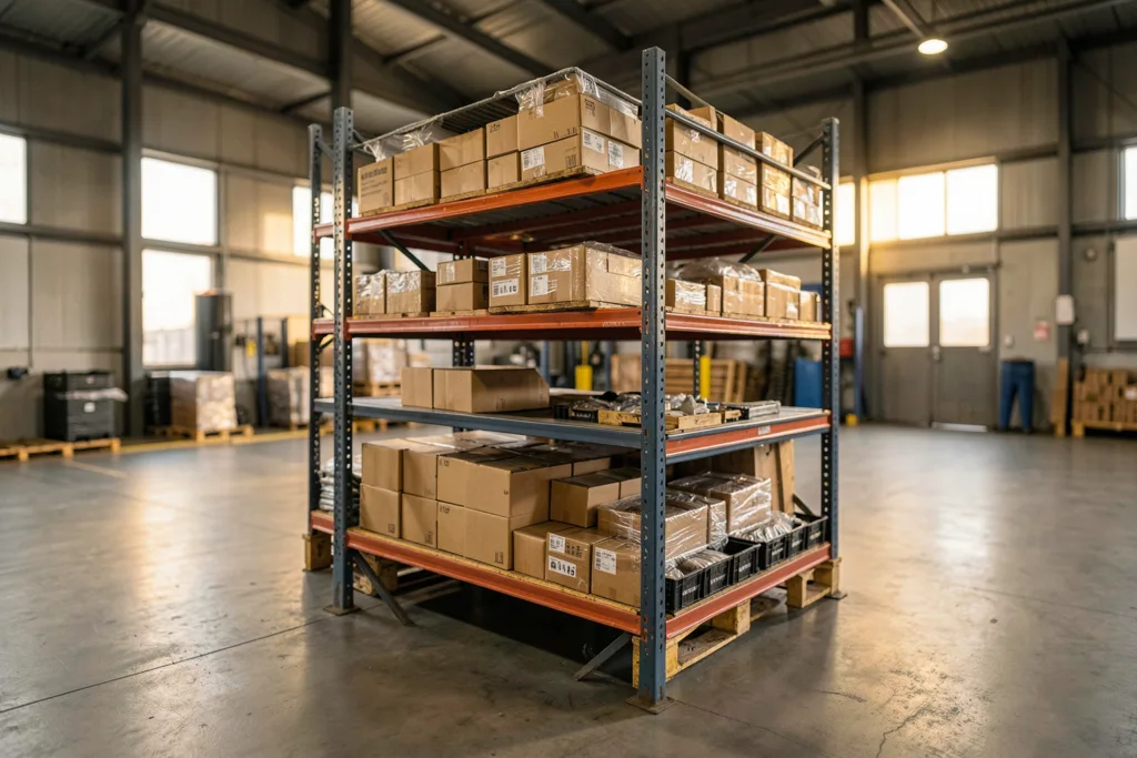 Illustration : Rayonnage Mi-Lourd Toulouse : Solution de Stockage Optimisée pour Entreprise de Distribution