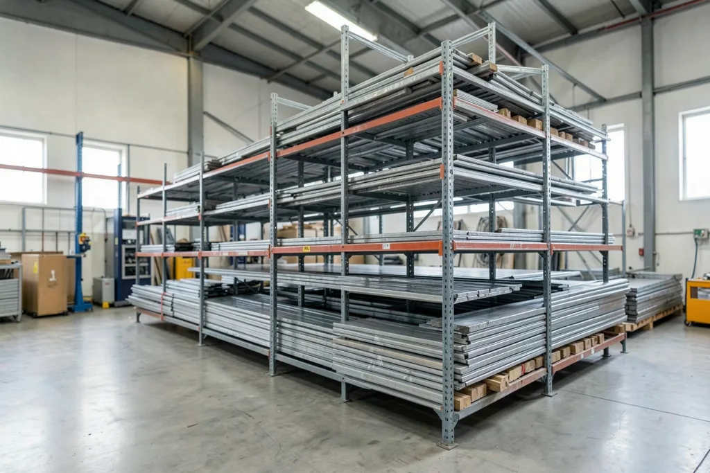 Illustration : Rayonnage Tubulaire Marseille : Solution de Stockage Optimisée pour Grandes Surfaces