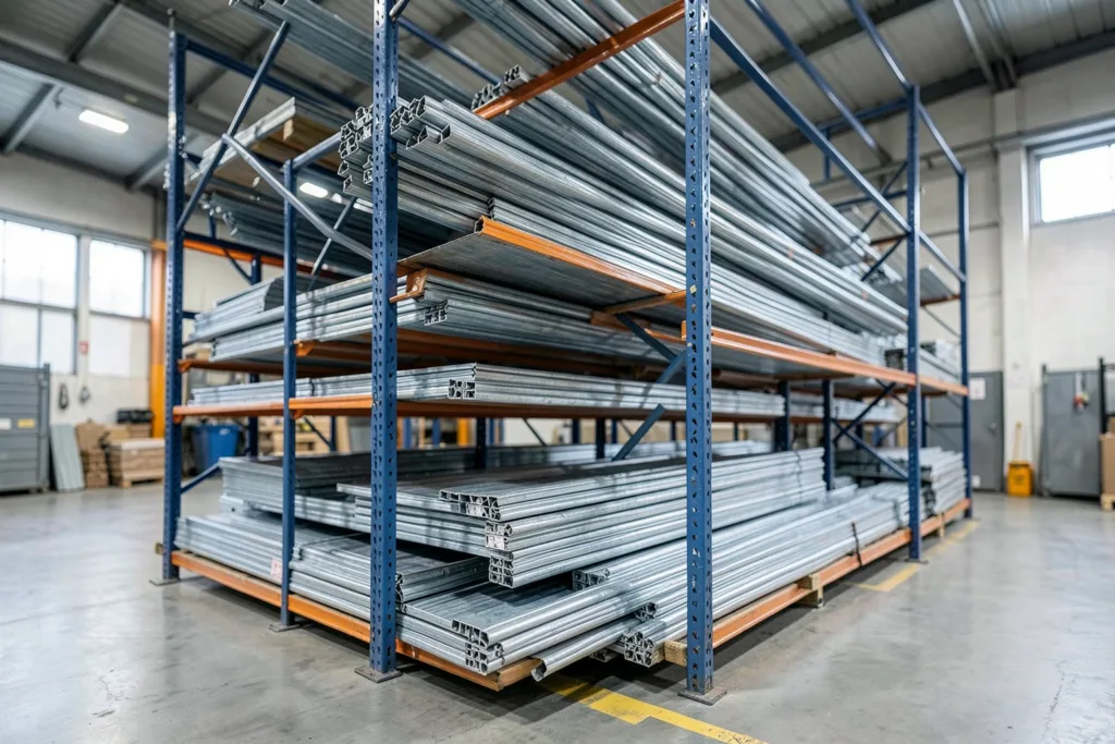 Illustration : Solutions de stockage optimisées pour entrepôts à Bordeaux